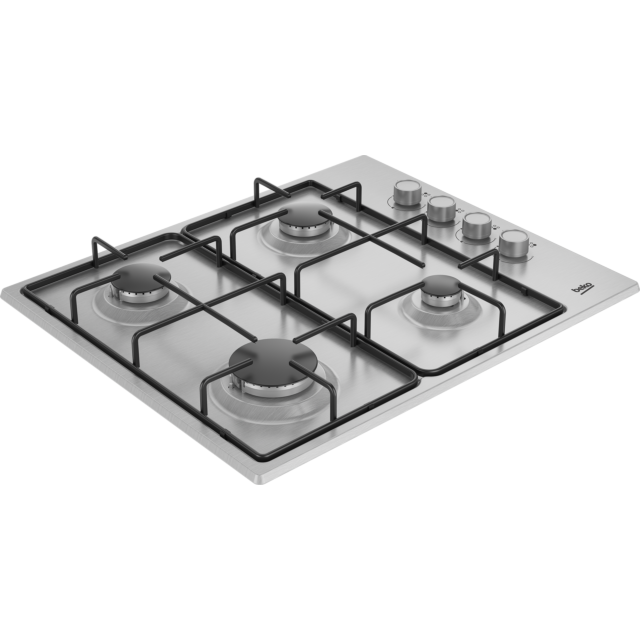 Beko CIHYG21SX 61cm Gas Hob - Stainless Steel
