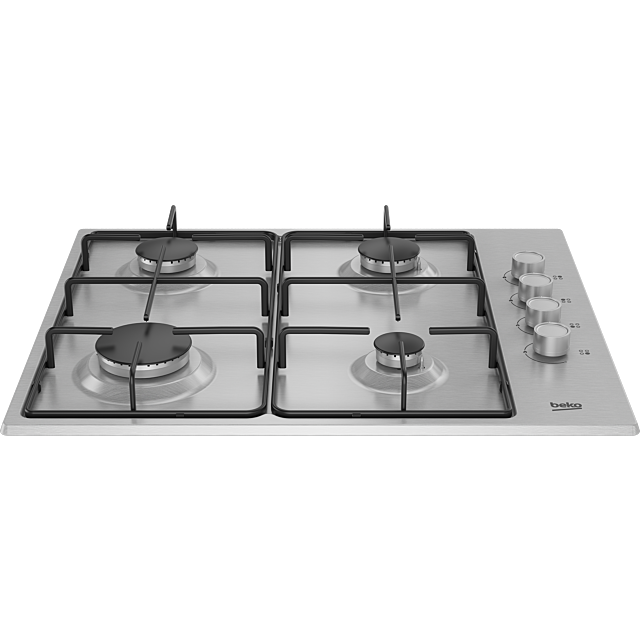 Beko CIHYG21SX 61cm Gas Hob - Stainless Steel