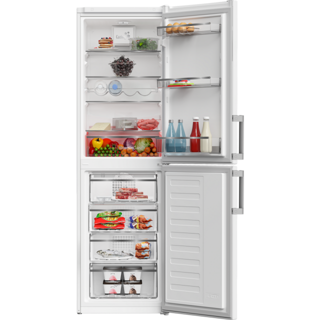 Blomberg KGM4574V 54cm 50/50 Frost Free Fridge Freezer - White