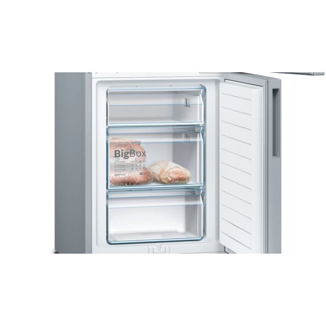 Bosch KGV39VLEAG 60cm 70/30 Low Frost Fridge Freezer - Stainless Steel