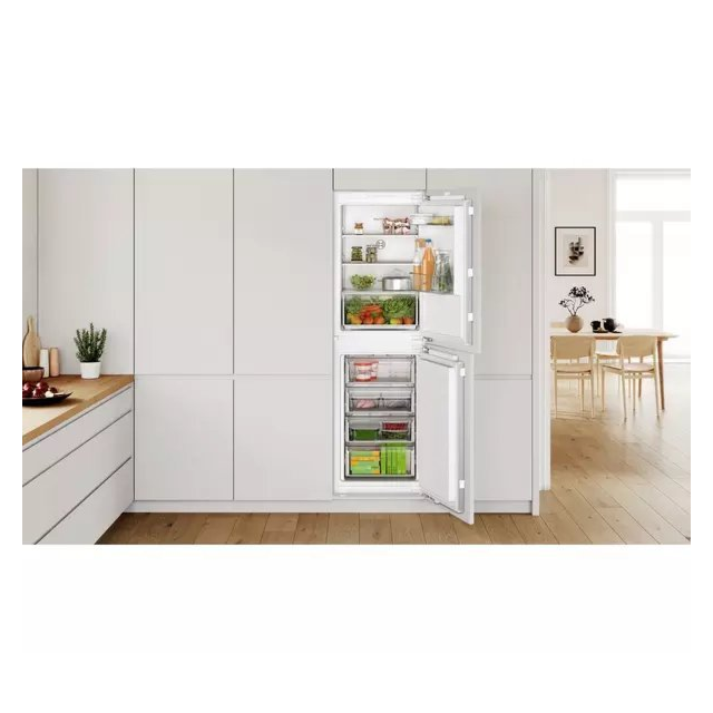 Bosch KIN85NFF0G 54.1cm 50/50 Built-In No Frost Fridge Freezer