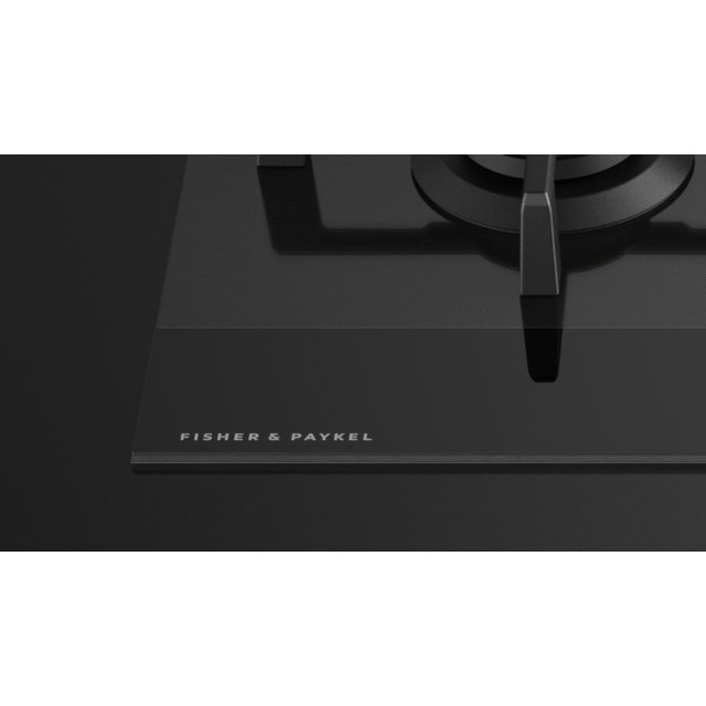 Fisher & Paykel 60cm Gas Hob - Black Glass