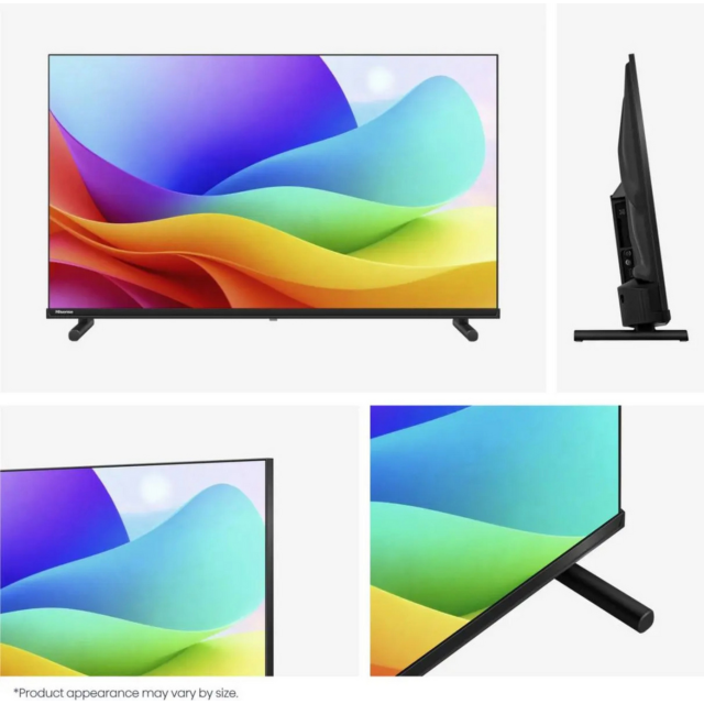 Hisense 40A5STUK Hi-QLED Full HD Smart TV Black