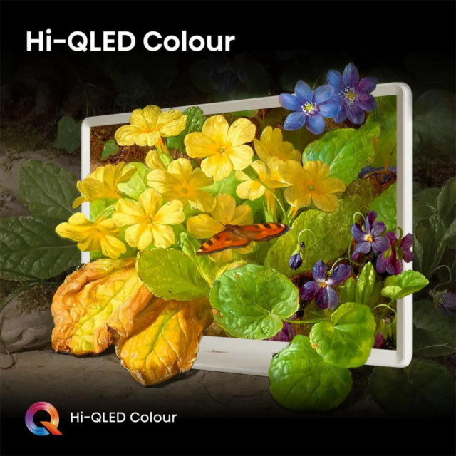 Hisense 43S5QTUK 43-inch Hi-QLED Ultra HD TV White