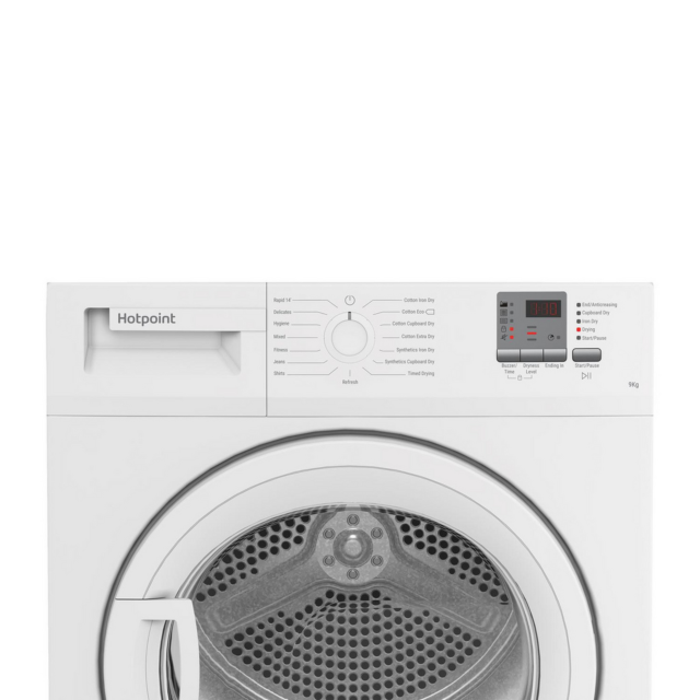 Hotpoint CHDC92WWGDUK 9kg Condenser Tumble Dryer White