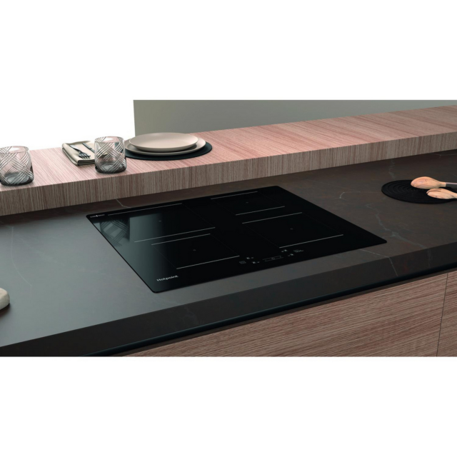 Hotpoint TQ1460S 59cm Black Induction Hob