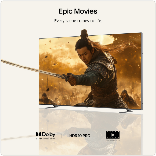 LG 115QNED93B6 115inch 4K QNED evo AI Smart TV