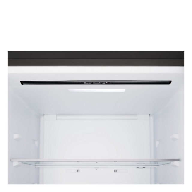LG GBBSJ10EEP 60/40 No Frost Fridge Freezer Black