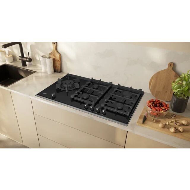 Neff T29TS79NO Ceramic Gas Hob W-90Cm***END OF LINE CLEARANCE****