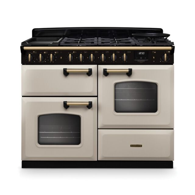 Rangemaster CLDLO110DFPPCR/AB1 Classic Deluxe 110 Dual Fuel