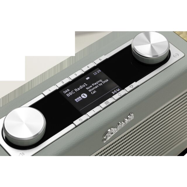 Roberts Radio RAMBLERCLADE DAB+ Radio - Duck Egg