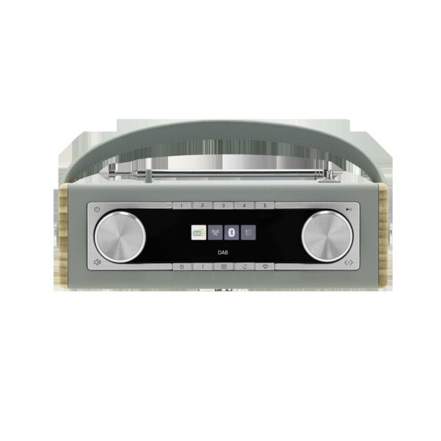 Roberts Radio RAMBLERCLADE DAB+ Radio - Duck Egg