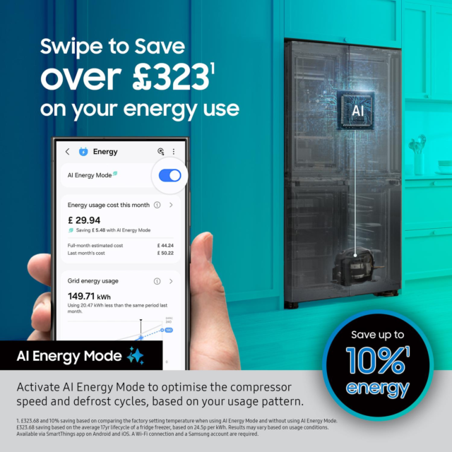 Samsung RS70F64KDTEU Side-by-Side Fridge Freezer
