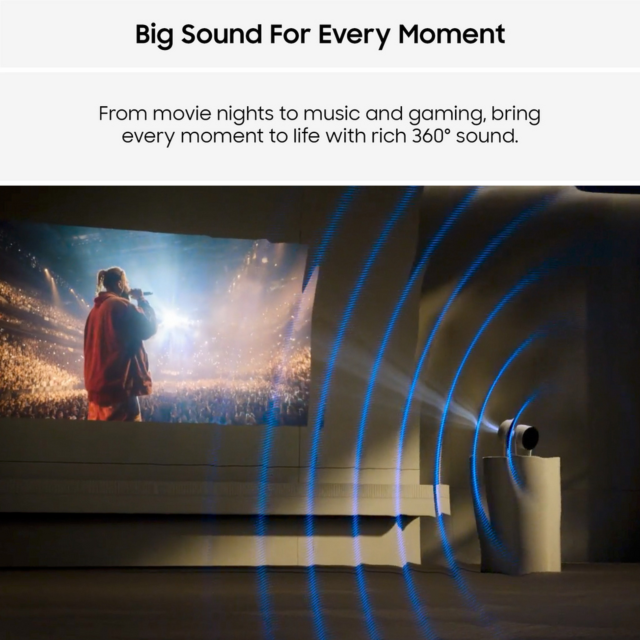 Samsung SP-LFF3HLAXXXU Freestyle+ Full HD Projector