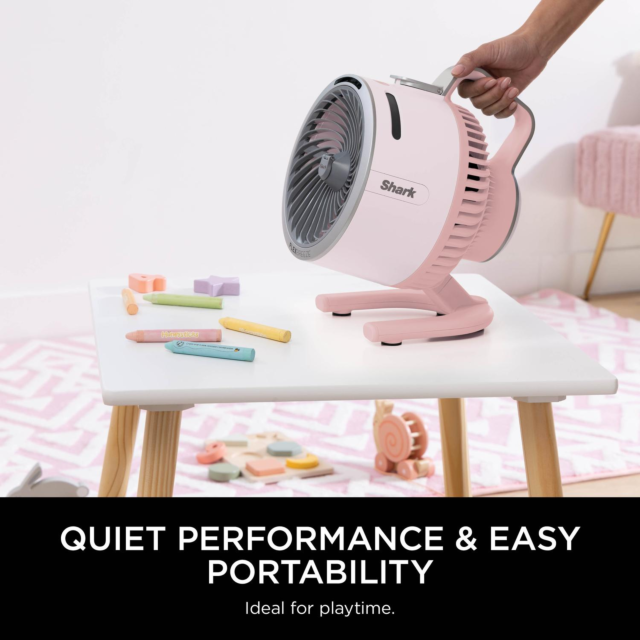 Shark FA050UKPK FlexBreeze TableMate Fan Ballet Pink