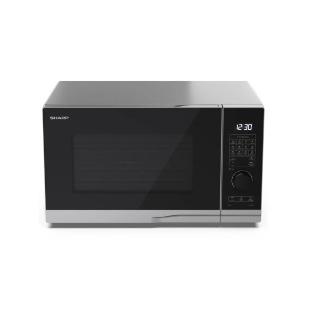 Sharp YC-PG254AU-S 25 Litres Grill Microwave Oven - Silver/Black
