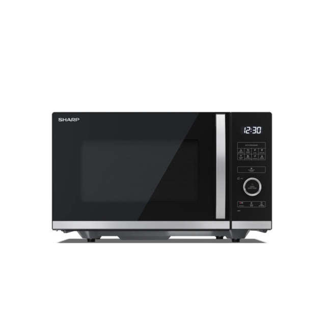 Sharp YC-QS254AU-B 25 Litres Flatbed Microwave Oven - Black