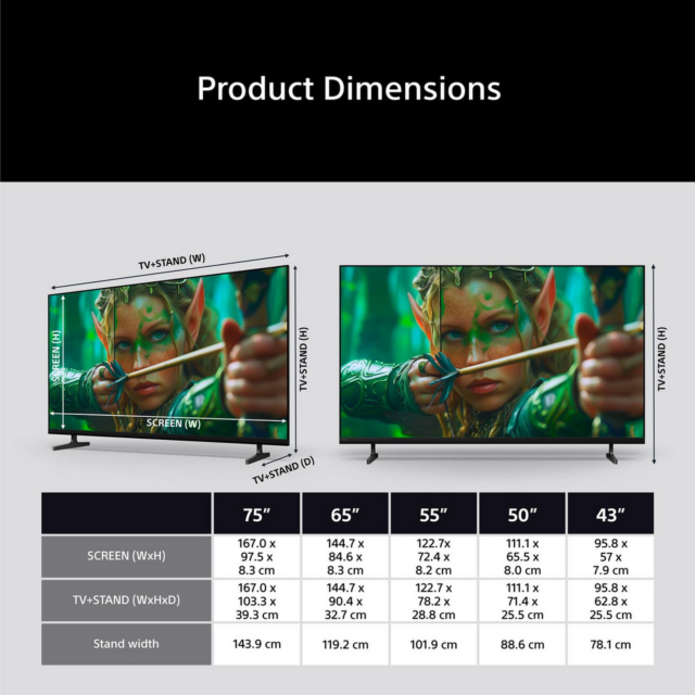 Sony K55S25M2PB.UKA 55inch 4K BRAVIA 2 II Direct LED TV