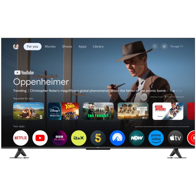 TCL 50V6C-UK 50inch 4K Direct LED HDR Google TV