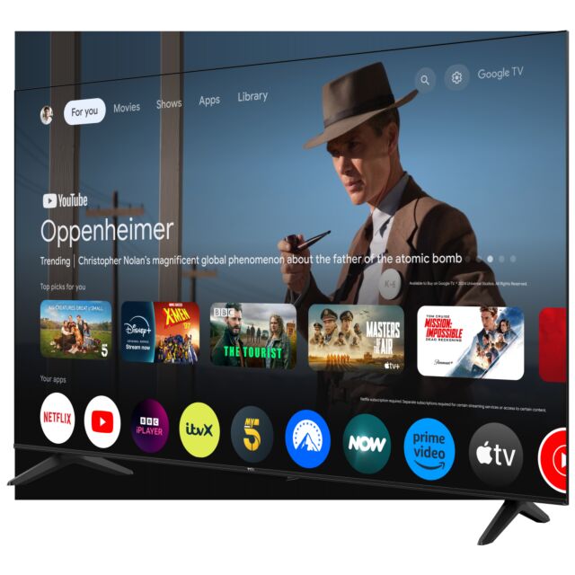 TCL 50V6C-UK 50inch 4K Direct LED HDR Google TV