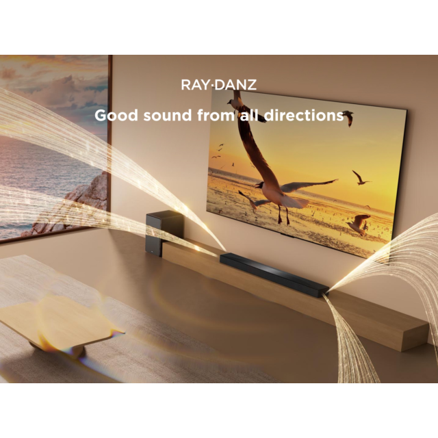 TCL Q65H Soundbar 5.1 with Dolby Atmos - Black