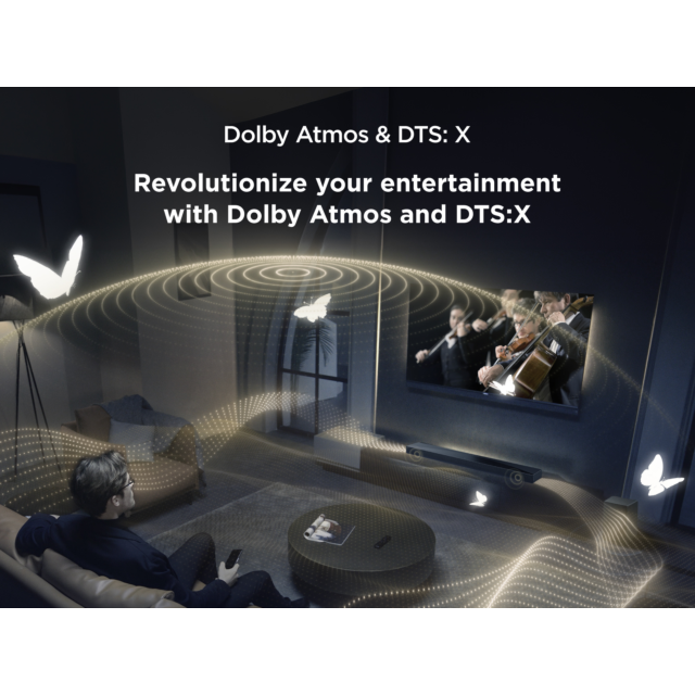 TCL Q65H Soundbar 5.1 with Dolby Atmos - Black