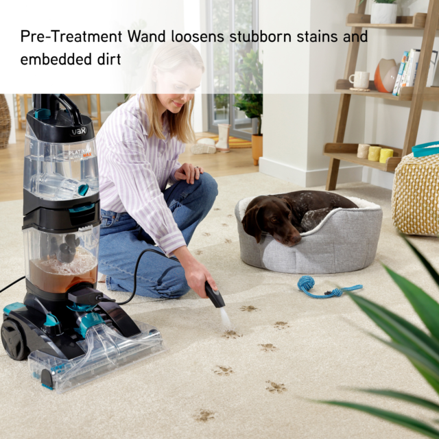 Vax CDCW-PMXP Carpet Cleaner for Pets - Black & Teal