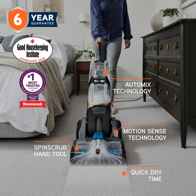 VAX CDCW-SWXS Platinum SmartWash Carpet Cleaner